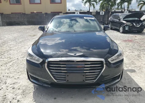 2017 Genesis G90 Premium z USA, uszkodzony, nr VIN KMHG34JA8HU025605
